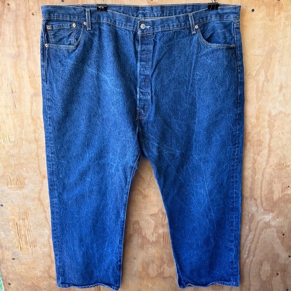 Levi’s 501 Button Fly Rigid Denim Jean - Picture 1 of 9